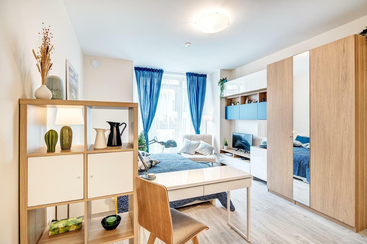 Happy Inn Studio Historic Center, Self Check-In, Ac, Parking In The Undergrnd Garage, 빌뉴스 외부 사진