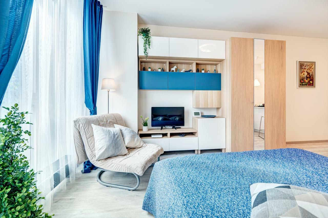 Happy Inn Studio Historic Center, Self Check-In, Ac, Parking In The Undergrnd Garage, 빌뉴스 외부 사진